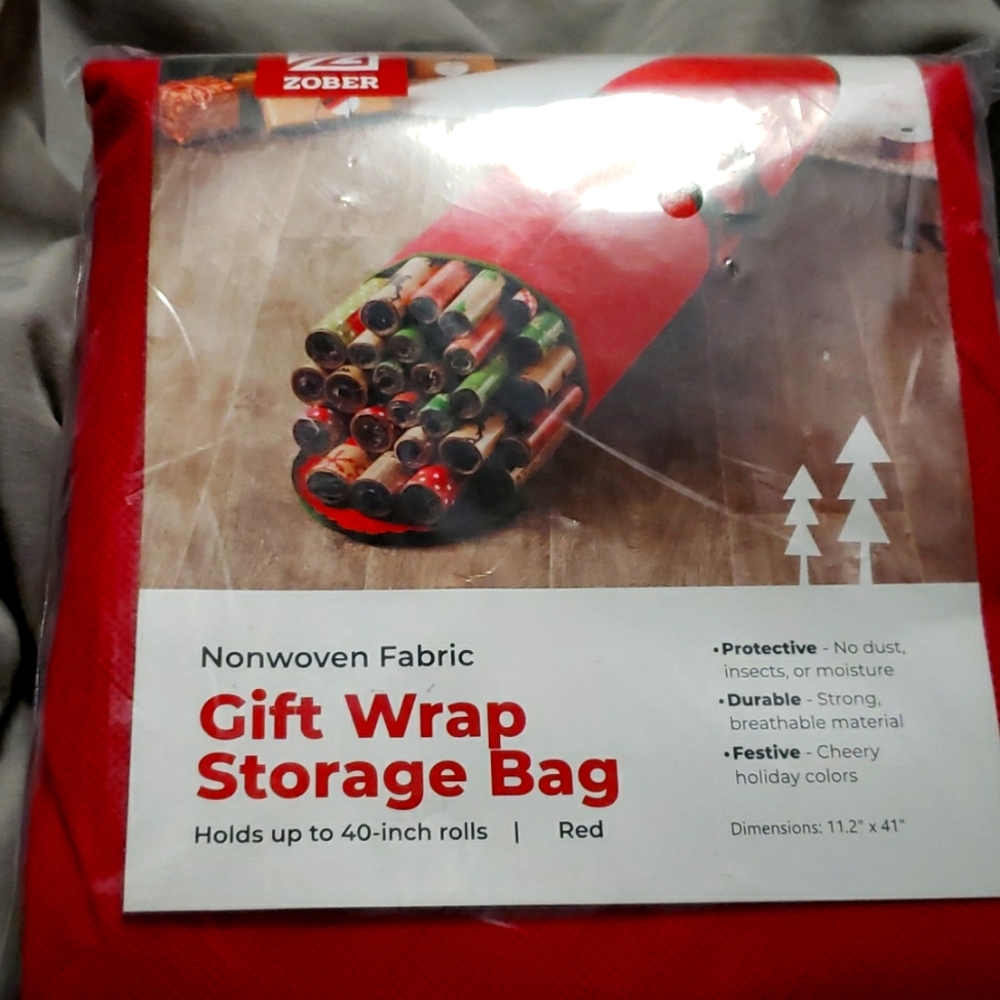 BNWT NONWOVEN FABRIC GIFT WRAP STORAGE BAG